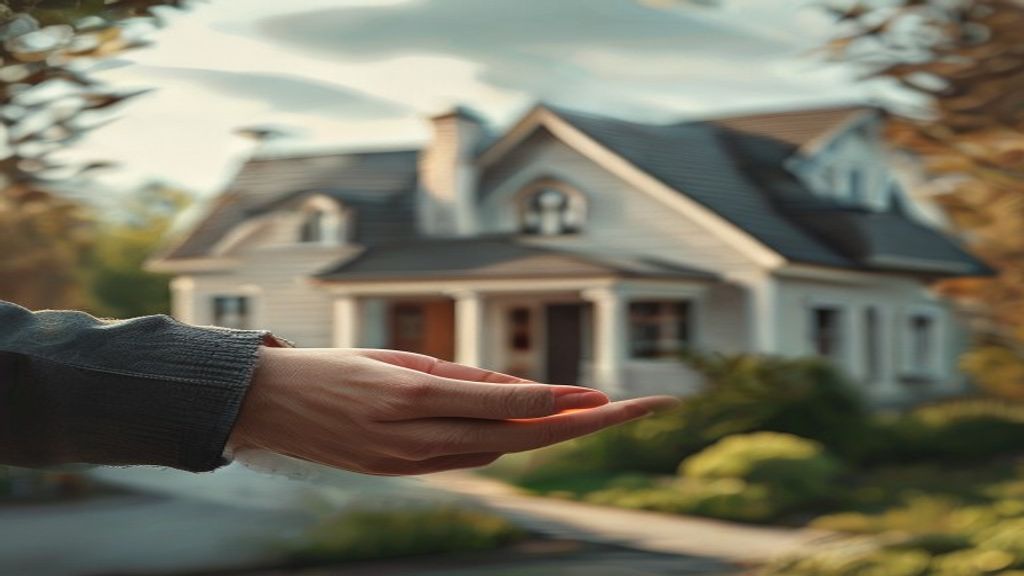 Professional real estate agent showing buyers through a beautiful new home