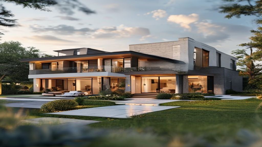 Spacious luxury homes with modern design and panoramic views, showcasing premium interiors and elegant exteriors