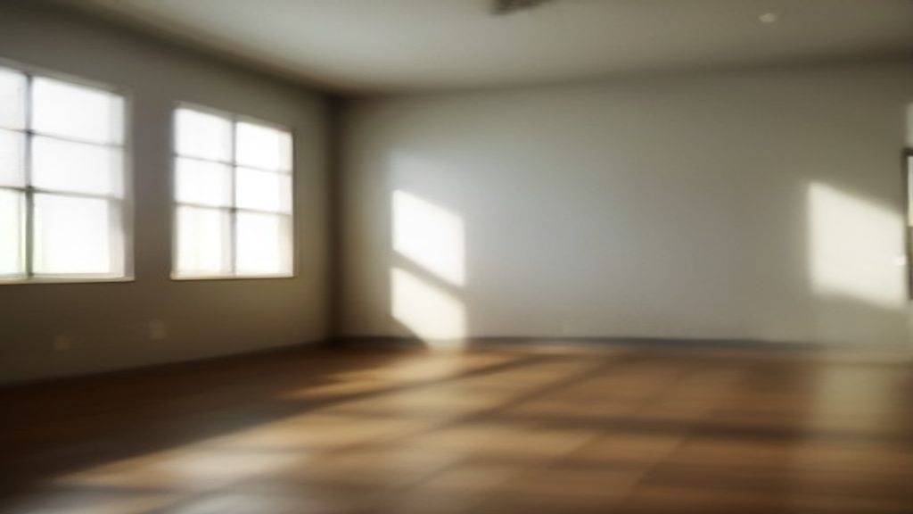 Family moving into a newly bought house, smiling as they hold the keys in front of the front door.