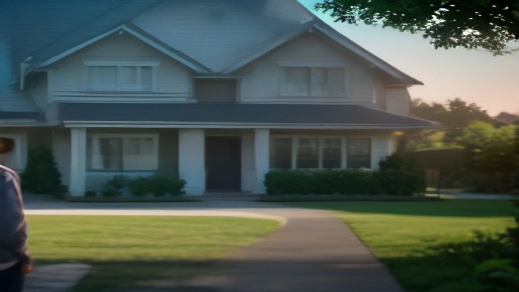 Couple reviewing a mortgage contract while touring a new home, illustrating steps for buying a house.